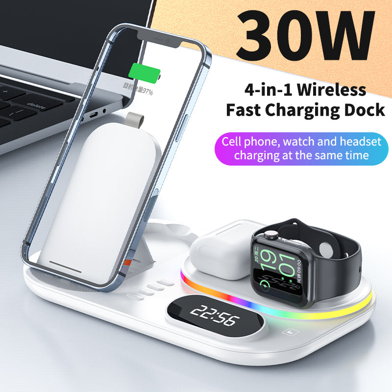 Nymex - Color Dock Pro™ RGB Wireless Charger Dock