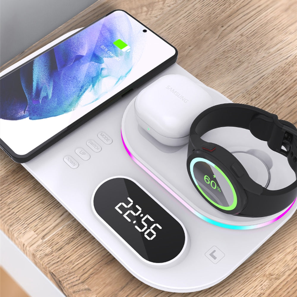 Nymex - Color Dock Pro™ RGB Wireless Charger Dock